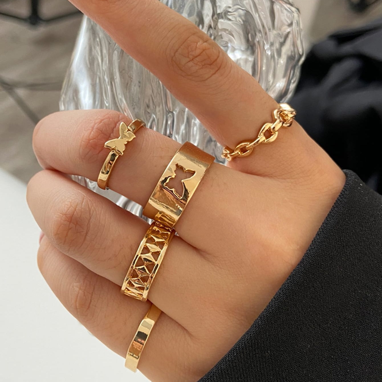 Bohemia Style Rings - Orchid Unique