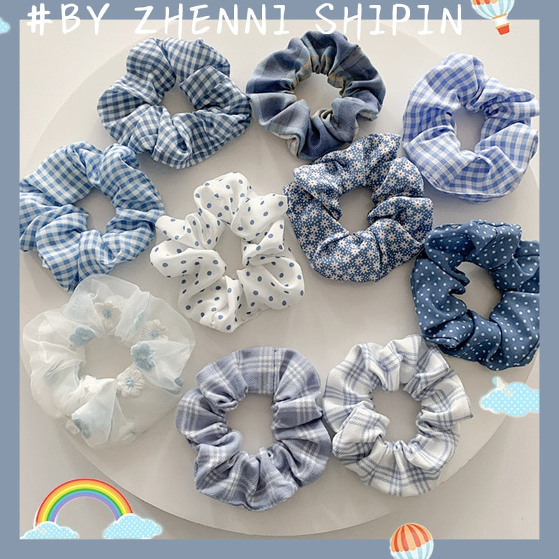 Hair Scrunchies - Orchid Unique