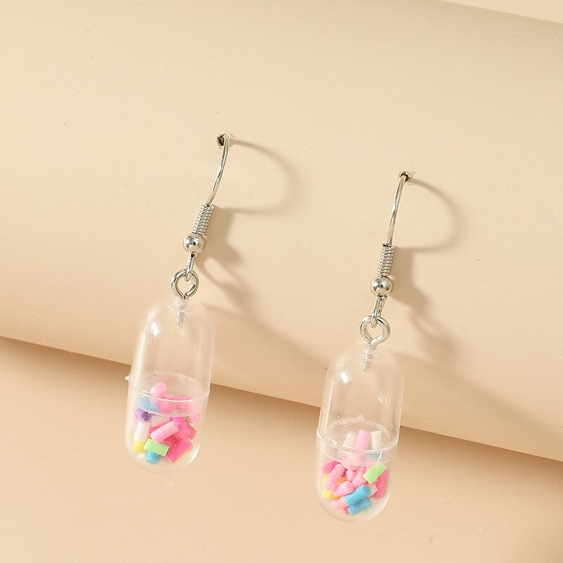 Creative Cute Funny Pendant Earrings - Orchid Unique