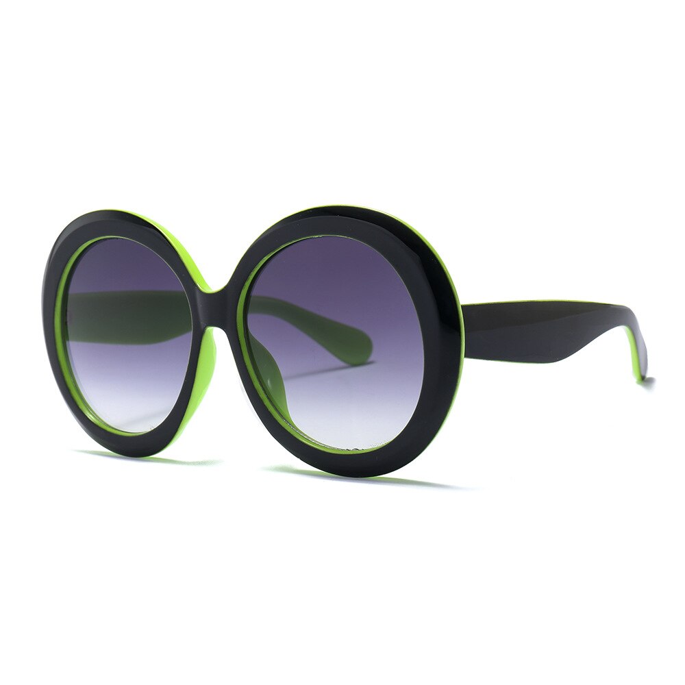 Oversized Unisex Round Sunglasses - Orchid Unique