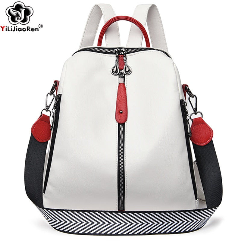 Backpack Soft Leather - Orchid Unique