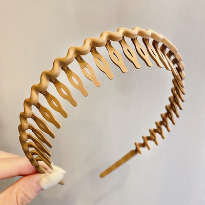 Wavy Hair Band - Orchid Unique