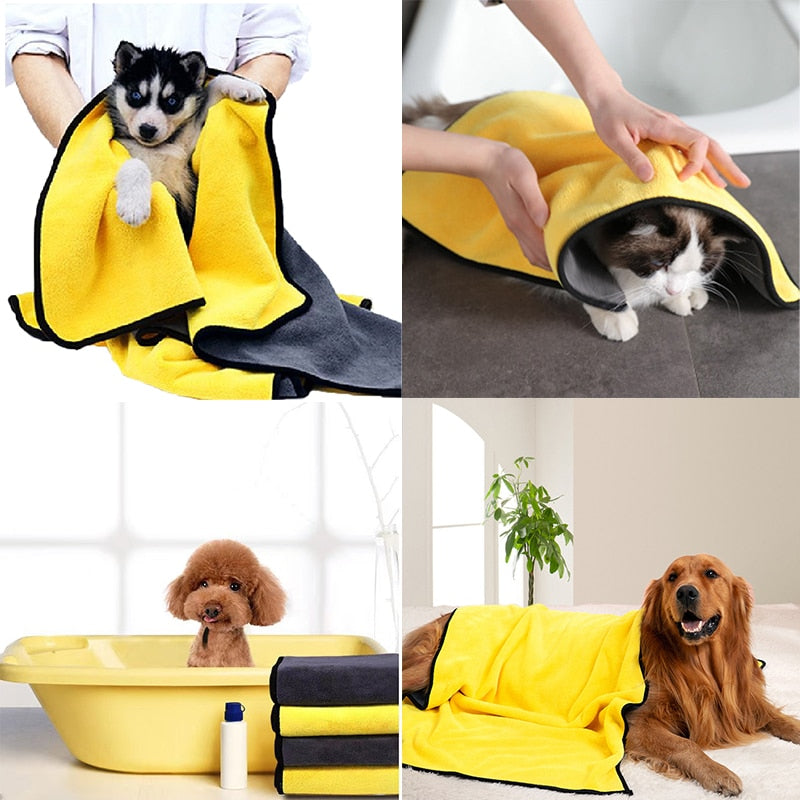 Pet Towels - Orchid Unique
