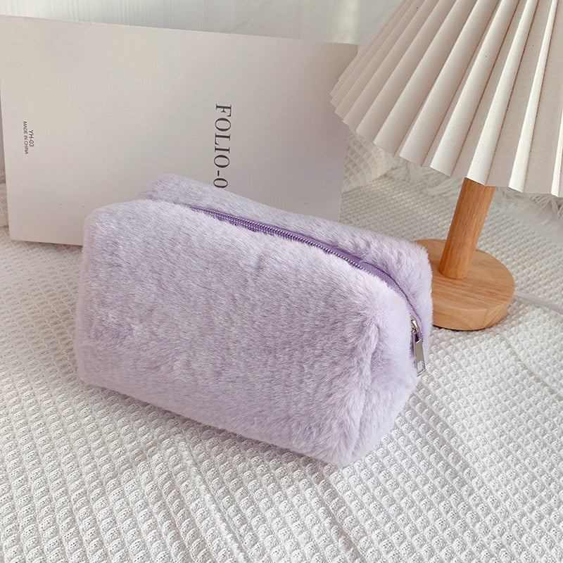 Fur Makeup Travel Bag - Orchid Unique