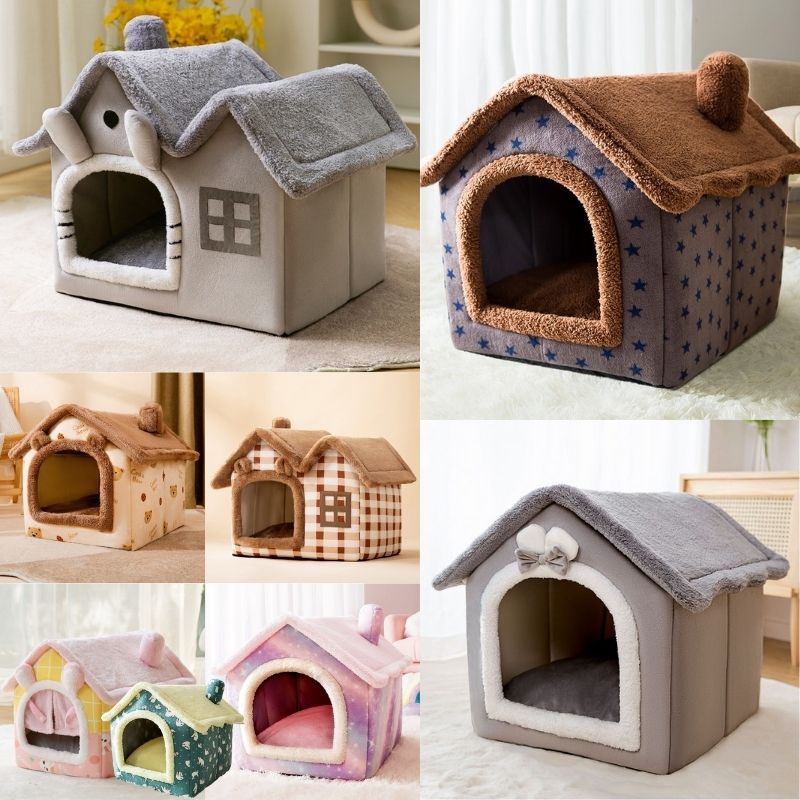 Soft and cozy Pet Bed House - Orchid Unique