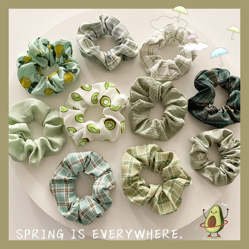Hair Scrunchies - Orchid Unique