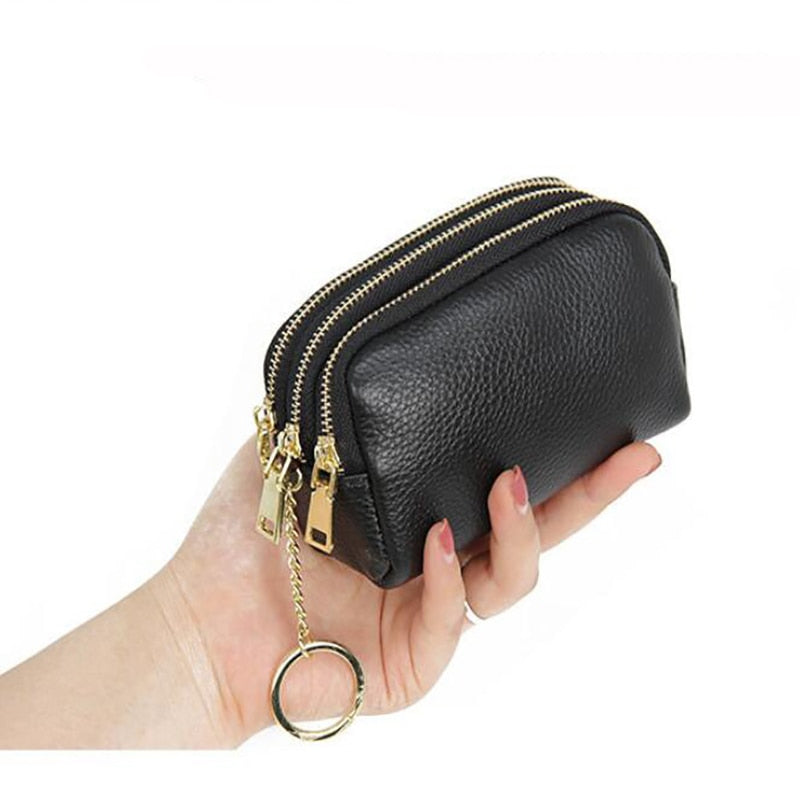 Genuine Leather Wallet - Orchid Unique
