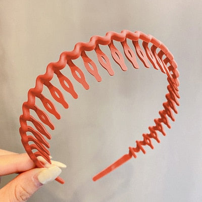 Wavy Hair Band - Orchid Unique