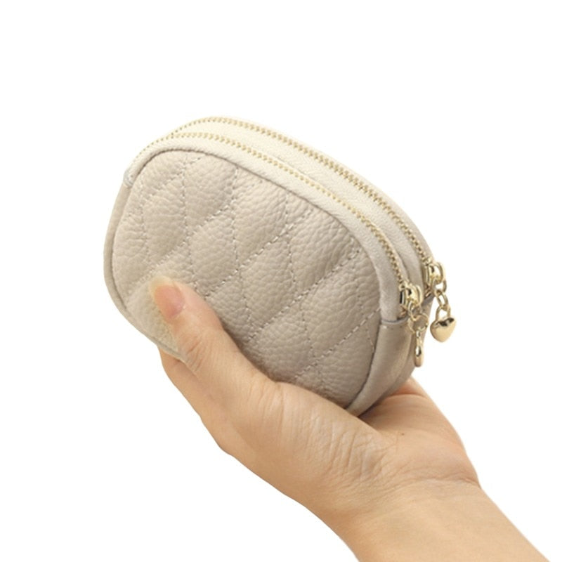 Genuine Leather Wallet - Orchid Unique