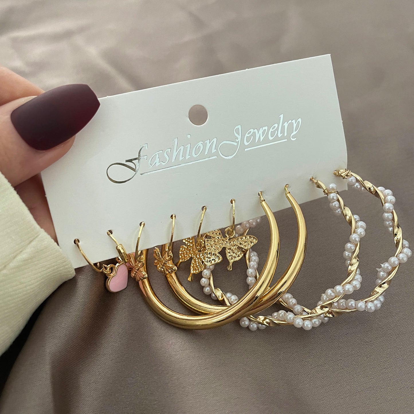 Big Earring Accessories - Orchid Unique