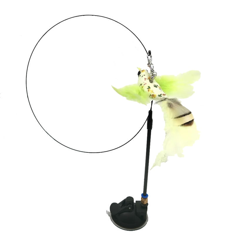 Simulation Bird Interactive Funny Stick Toy - Orchid Unique