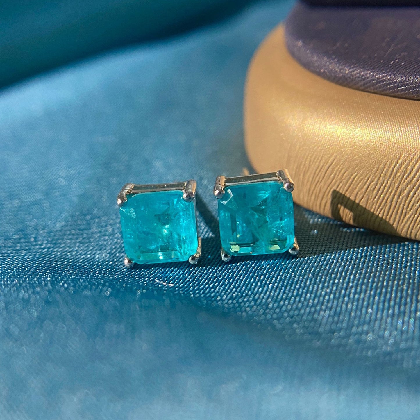 Tourmaline Gemstone Birthstone Earrings - Orchid Unique