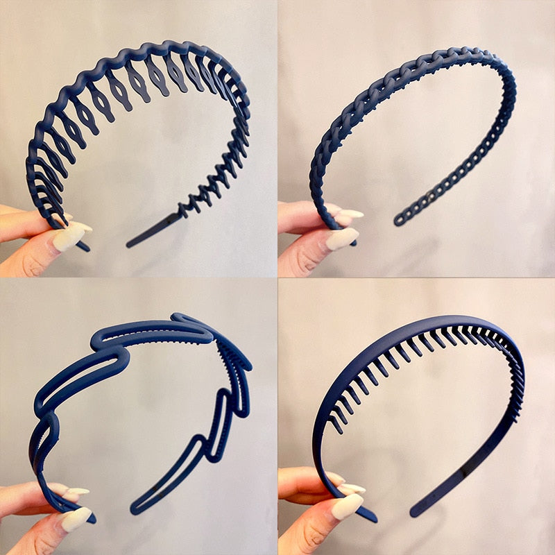 Wavy Hair Band - Orchid Unique