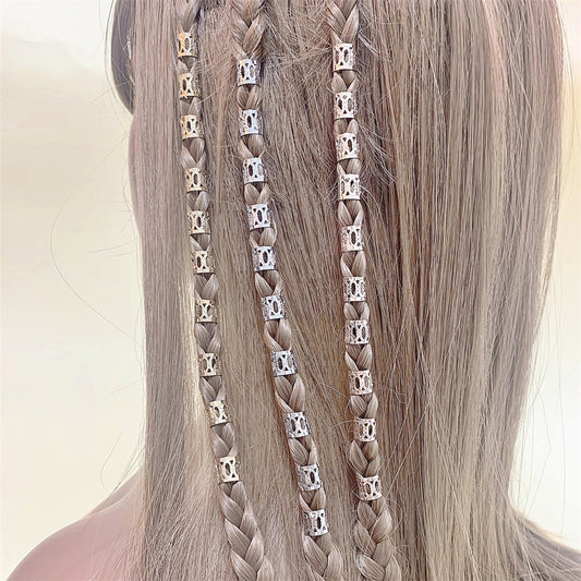 African Braid Spiral Hairpin - Orchid Unique