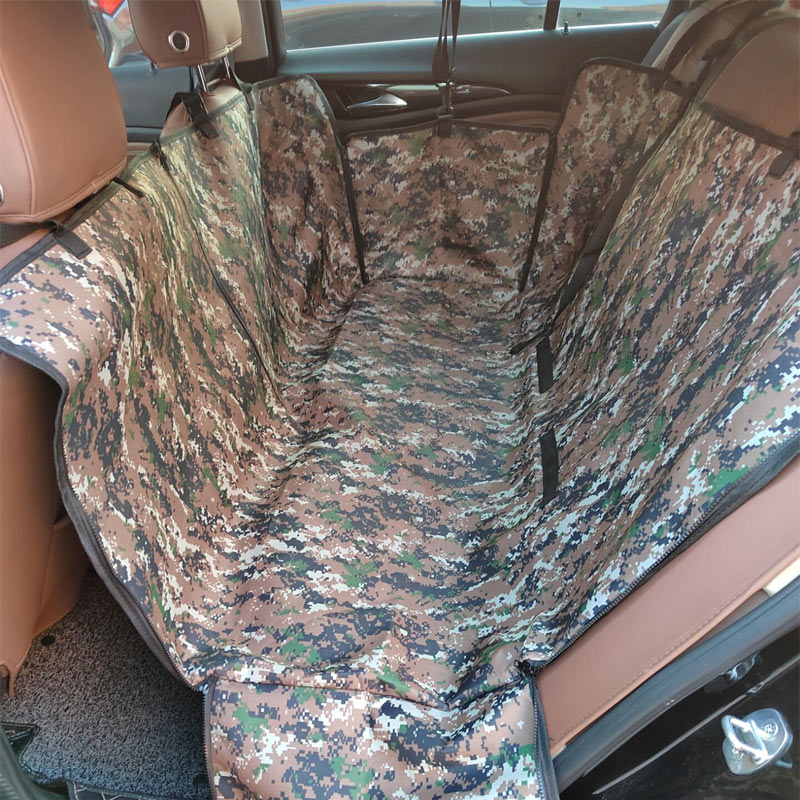 Waterproof Rear Back Pet Car Seat Cover - Orchid Unique