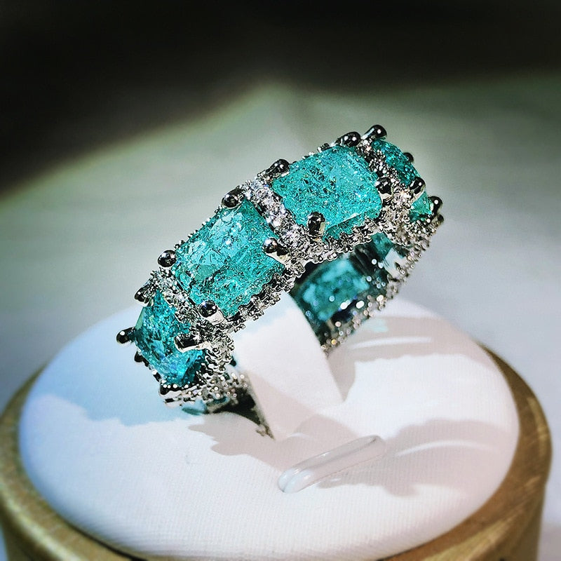 High-definition Paraiba Zircon Jewelry - Orchid Unique