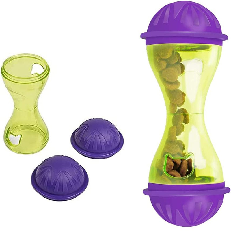 Interactive Cat Food Feeder - Orchid Unique