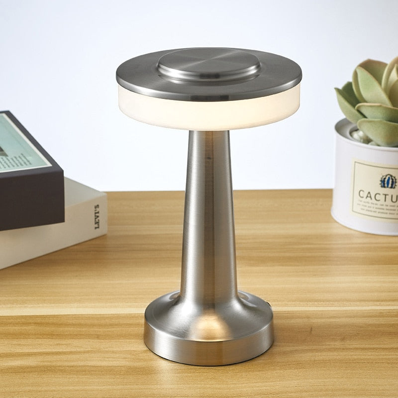Touch Led Charging Table Lamp - Orchid Unique