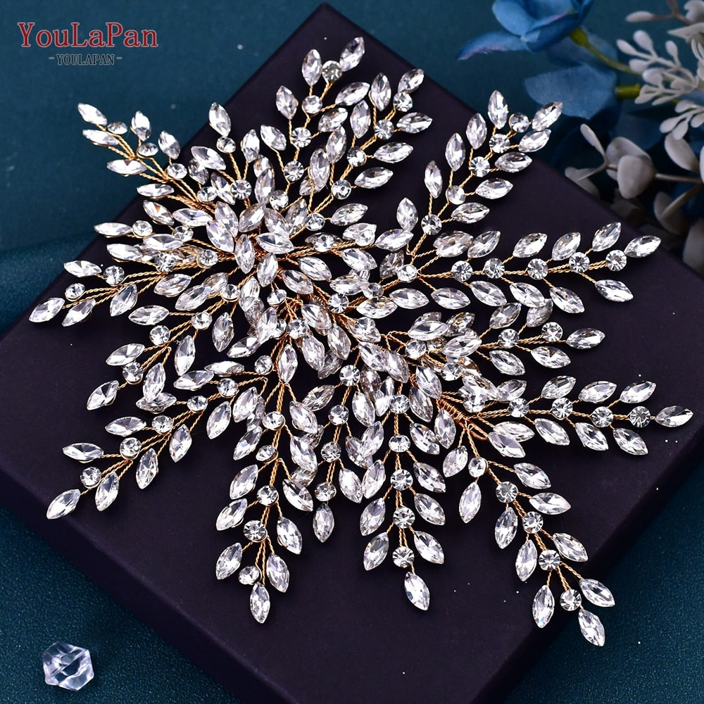 Head Piece with Comb - Orchid Unique
