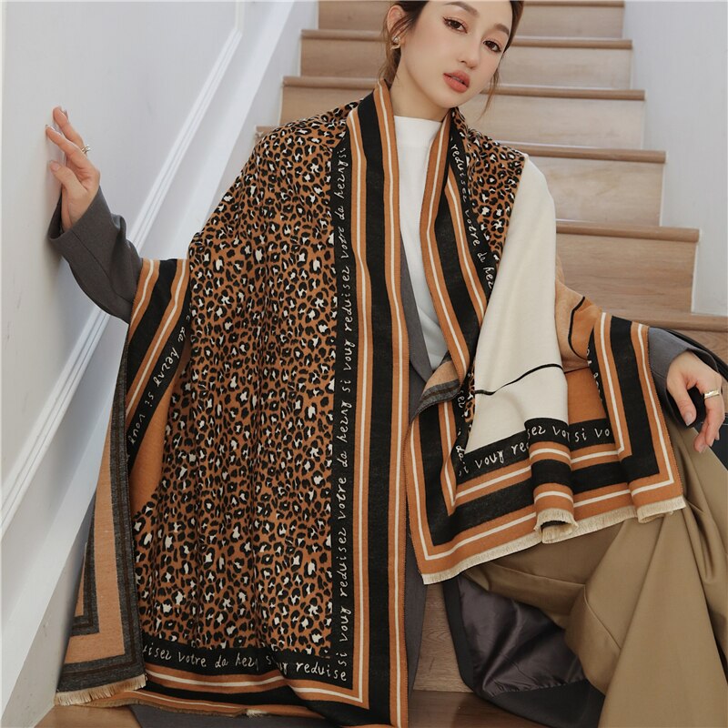 2023 Cashmere Winter Scarf for Women Luxury - Orchid Unique