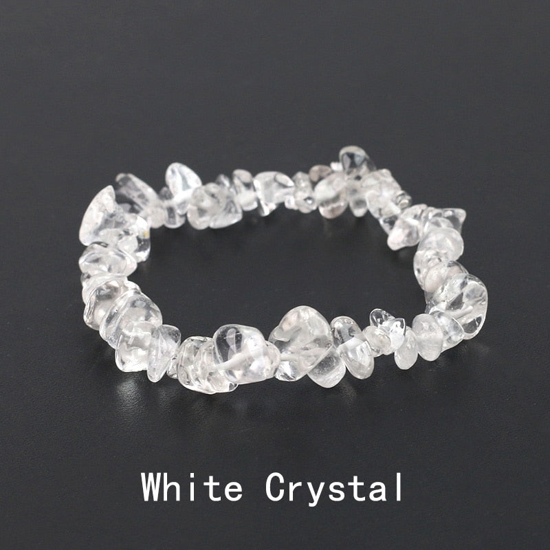 Irregular Energy Stone Bracelet - Orchid Unique