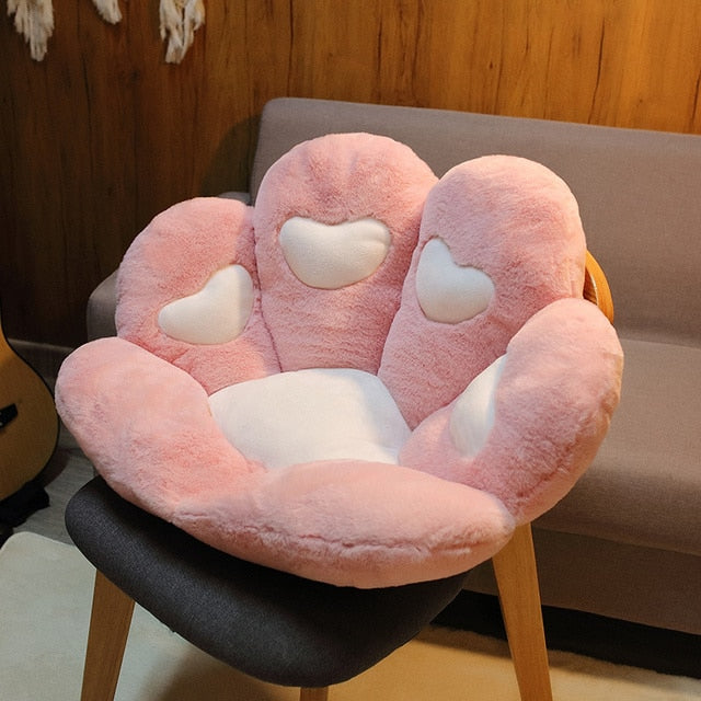 kawaii Paw Pillow Seat Cushion - Orchid Unique