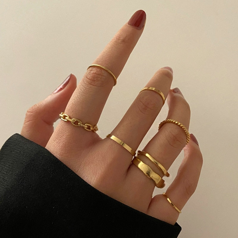 Bohemia Style Rings - Orchid Unique