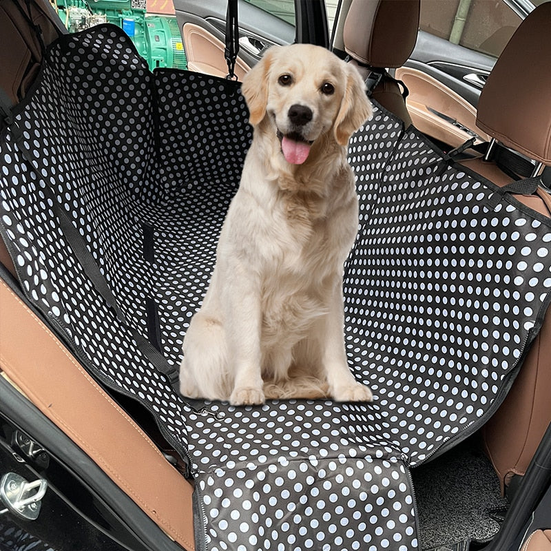 Waterproof Rear Back Pet Car Seat Cover - Orchid Unique