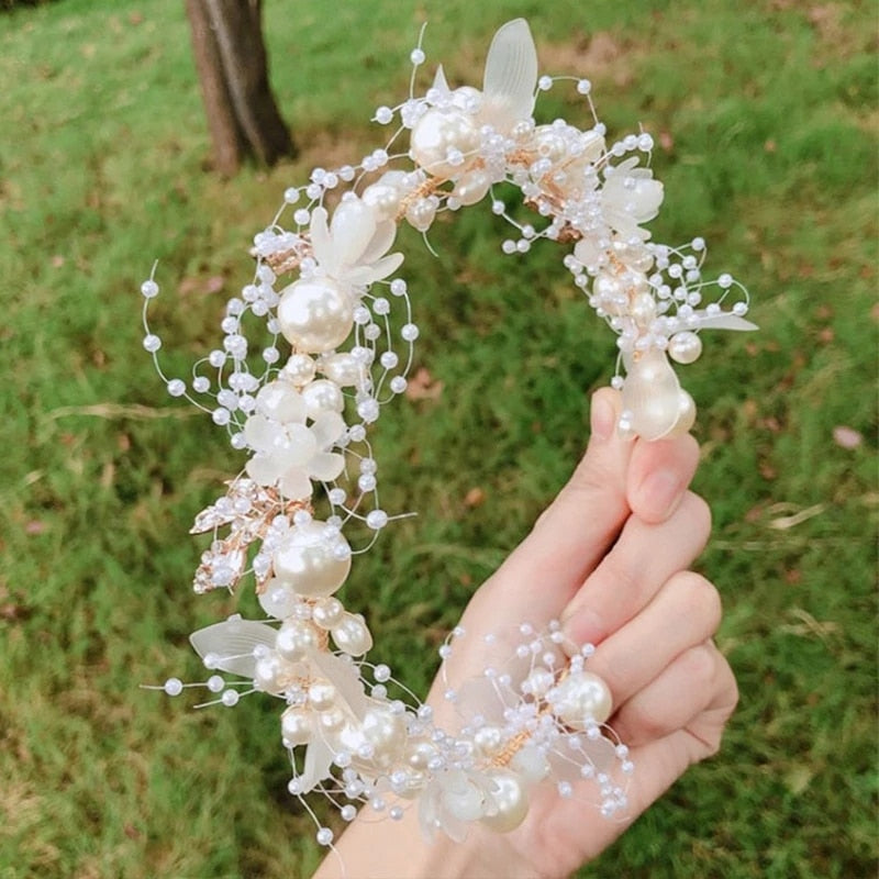 Crystal Bridal Tiara Crown - Orchid Unique