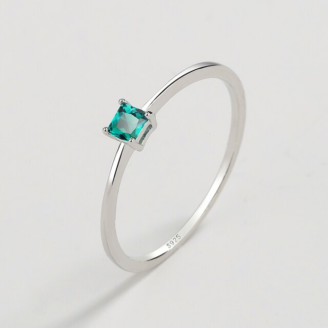 Heart-Shaped Genuine Sapphire Ring - Orchid Unique