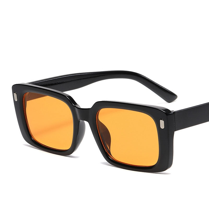 Vintage Orange Punk Sunglasses - Orchid Unique