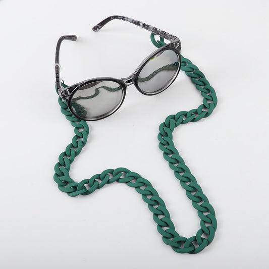 Matte Color Acrylic Sunglasses Chains - Orchid Unique