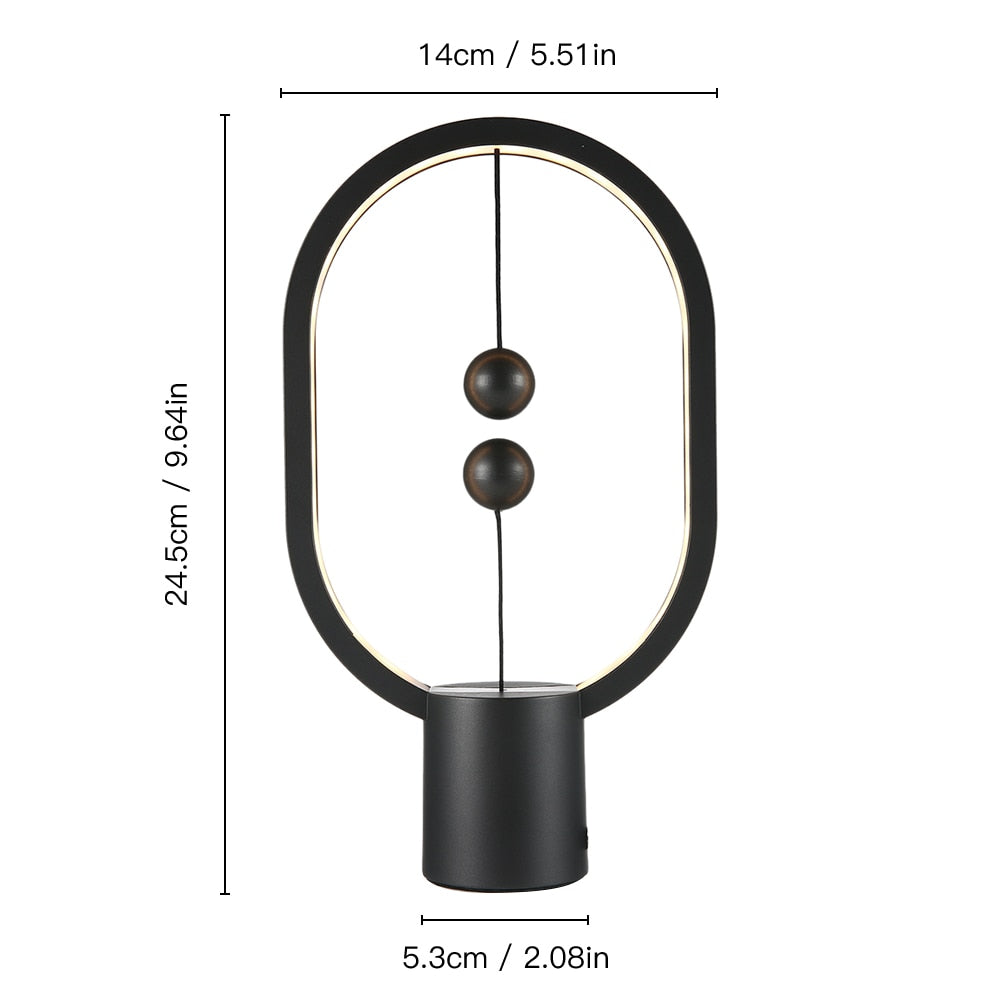 Night Light Balance Lamp - Orchid Unique