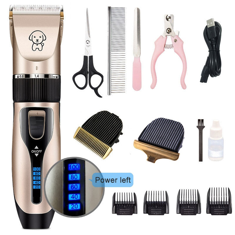 Professional-grade set of Pet Clippers - Orchid Unique