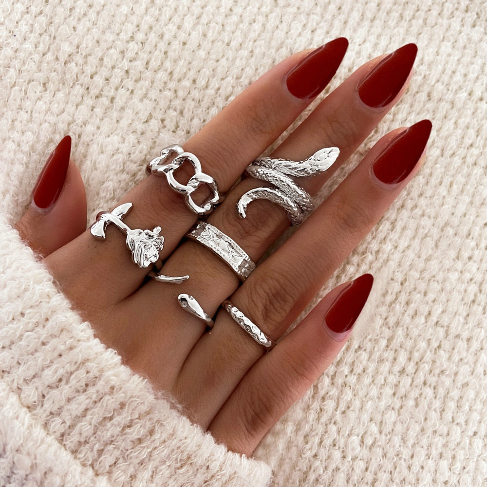 Bohemia Style Rings - Orchid Unique