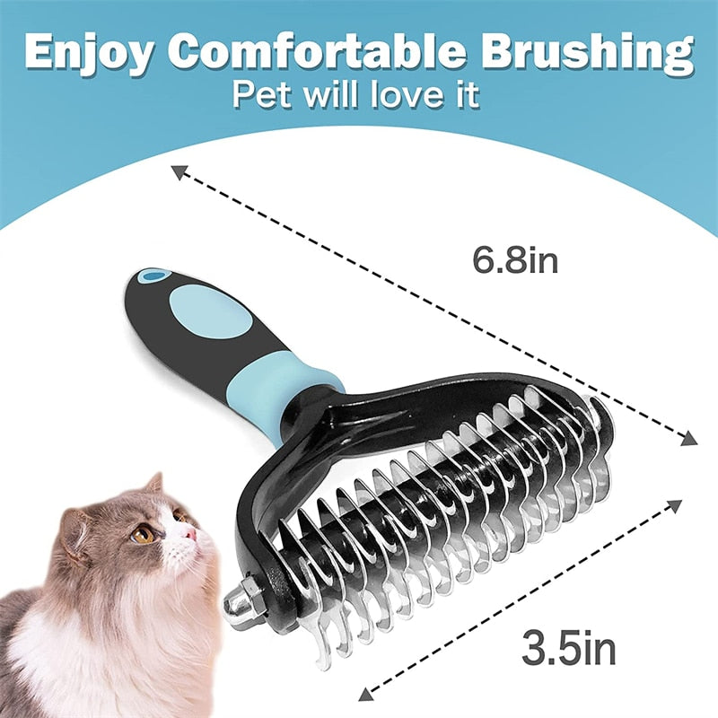 Professional Pet Deshedding Brush - Orchid Unique