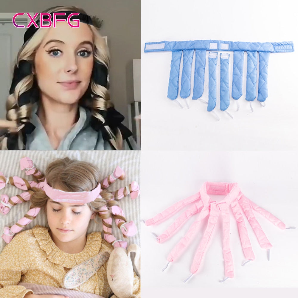 Sleeping Hair Curlers - Orchid Unique