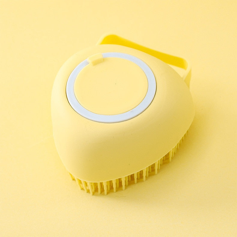 Pet brush and massage comb - Orchid Unique