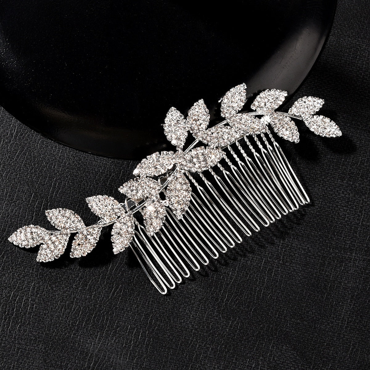 Wedding Hair Comb Pearl Hair Pins and Clips for Women Bride Rhinestone Headdress Bridal Hair Jewelry Accessories Fashion 2023 - Orchid Unique