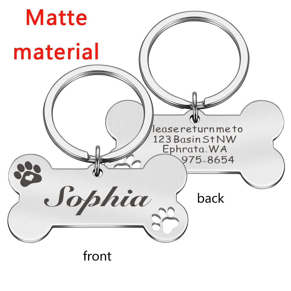 Customizable Dog Medal - Orchid Unique