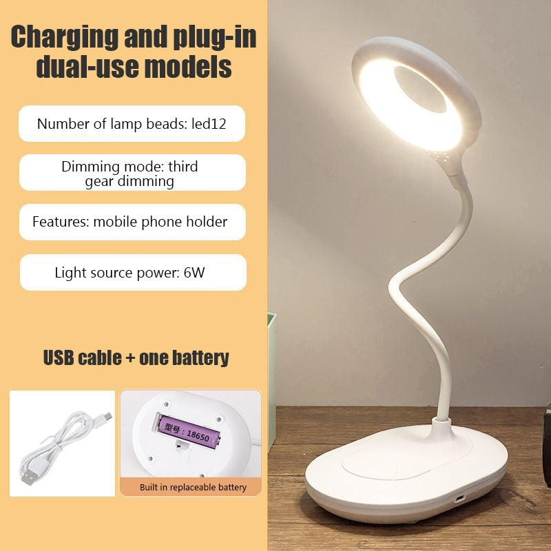 Led Touch Eye Protection Desk Lamp - Orchid Unique