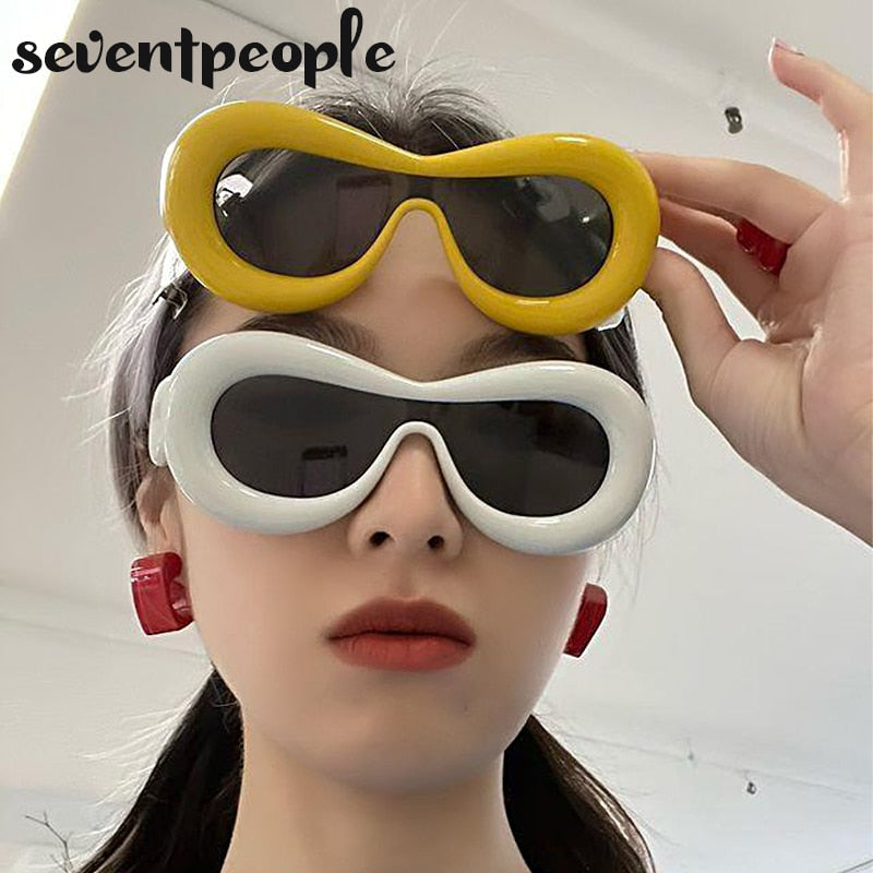 Fashion Cat Eye Sunglasses - Orchid Unique