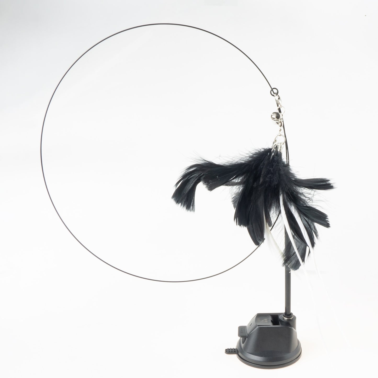 Handsfree Bird/Feather Cat Wand - Orchid Unique