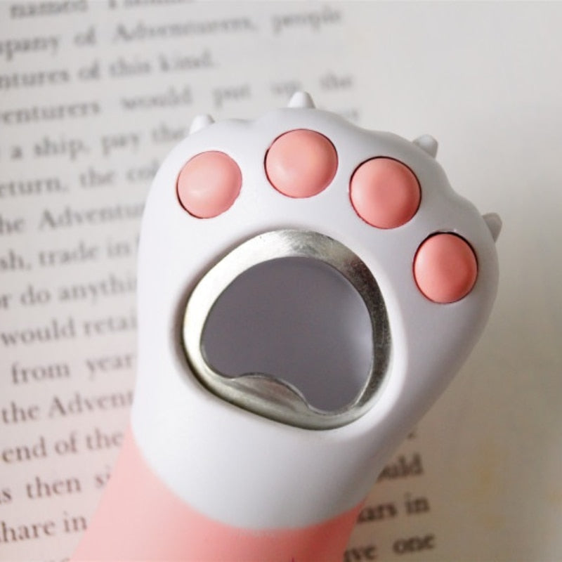 Cat Paw Bottle Beer Opener - Orchid Unique
