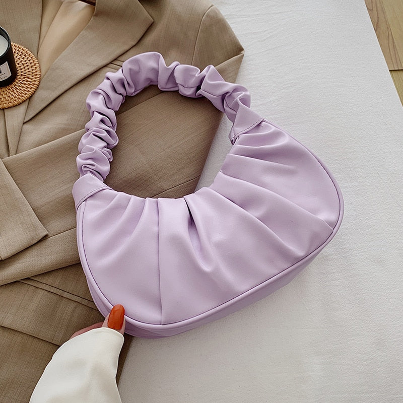 Dumpling Female Handbag - Orchid Unique