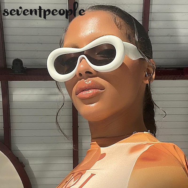 Fashion Cat Eye Sunglasses - Orchid Unique