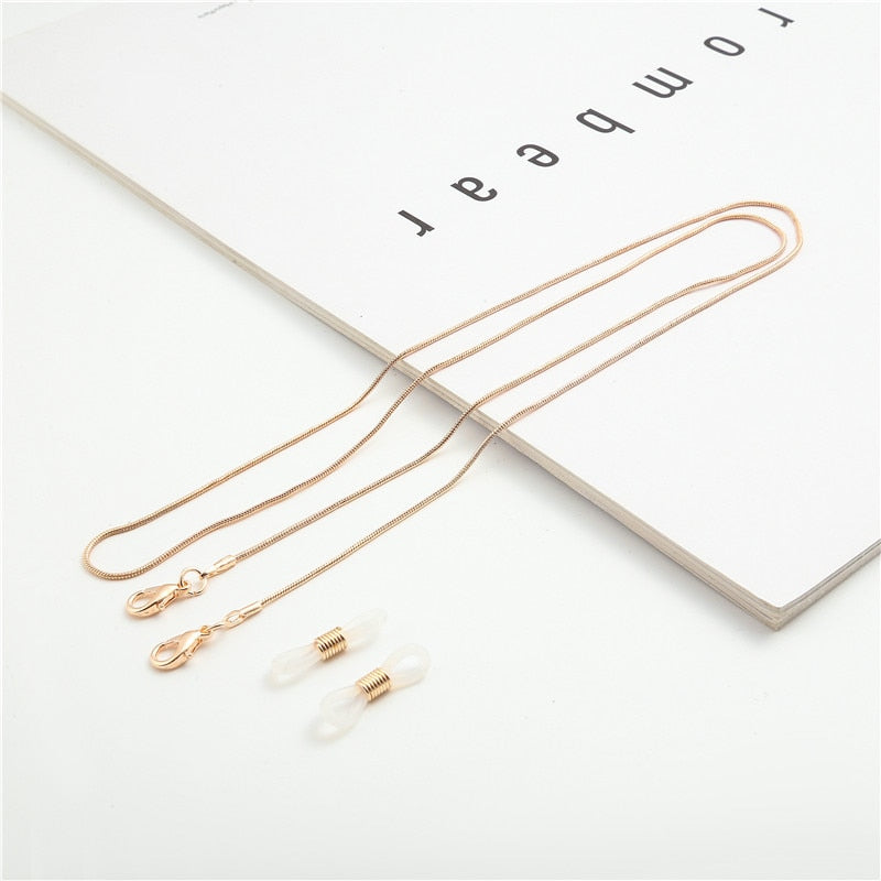 Pearl Beaded Trendy Eyeglasses Chains - Orchid Unique