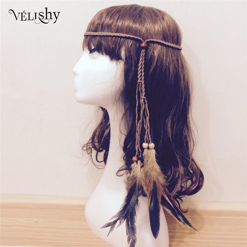 Boho Feather Headband - Orchid Unique SPECIFICATIONS Type: Headbands Khaki-Chocolate-Black Boho Feather Headband SPECIFICATIONS Type: Headbands (Store description) 1 51848025 (Store description) 14:193#Khaki-14:175#Chocolate-14:29#Black Khaki-Chocolate-Black Orchid Hair Accessories
