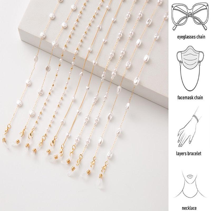 Sunglasses Holder Chain-Necklace - Orchid Unique