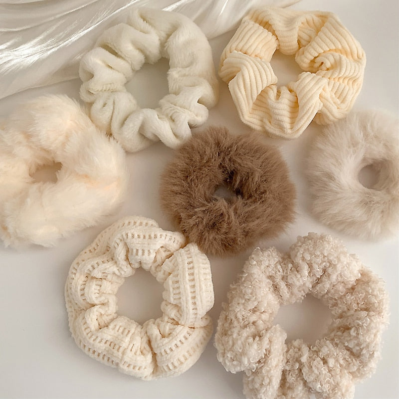 Hair Scrunchies - Orchid Unique